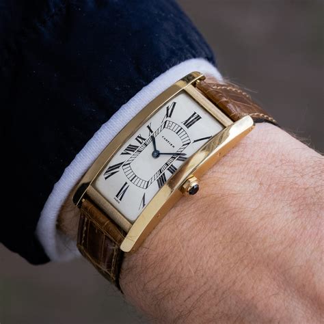 cartier tank cintrée grün|cartier tank cintree price.